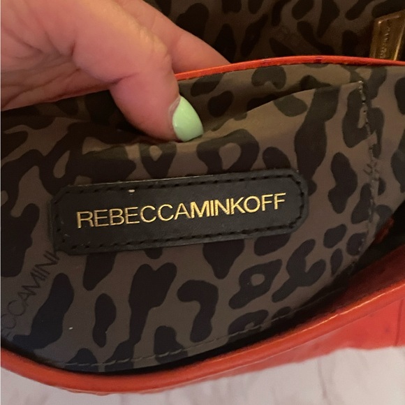 Rebecca Minkoff Ostrich Sachel Bag - Picture 3 of 12